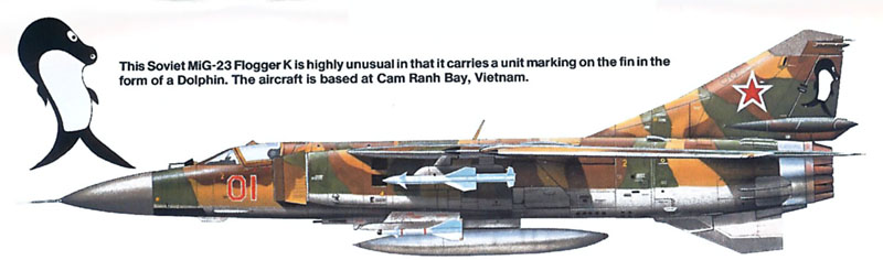 Cam Ranh based MiG-23 Flogger K